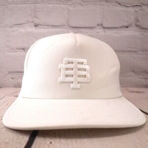 Otto Collection White 5 Panel Snapback Trucker Hat